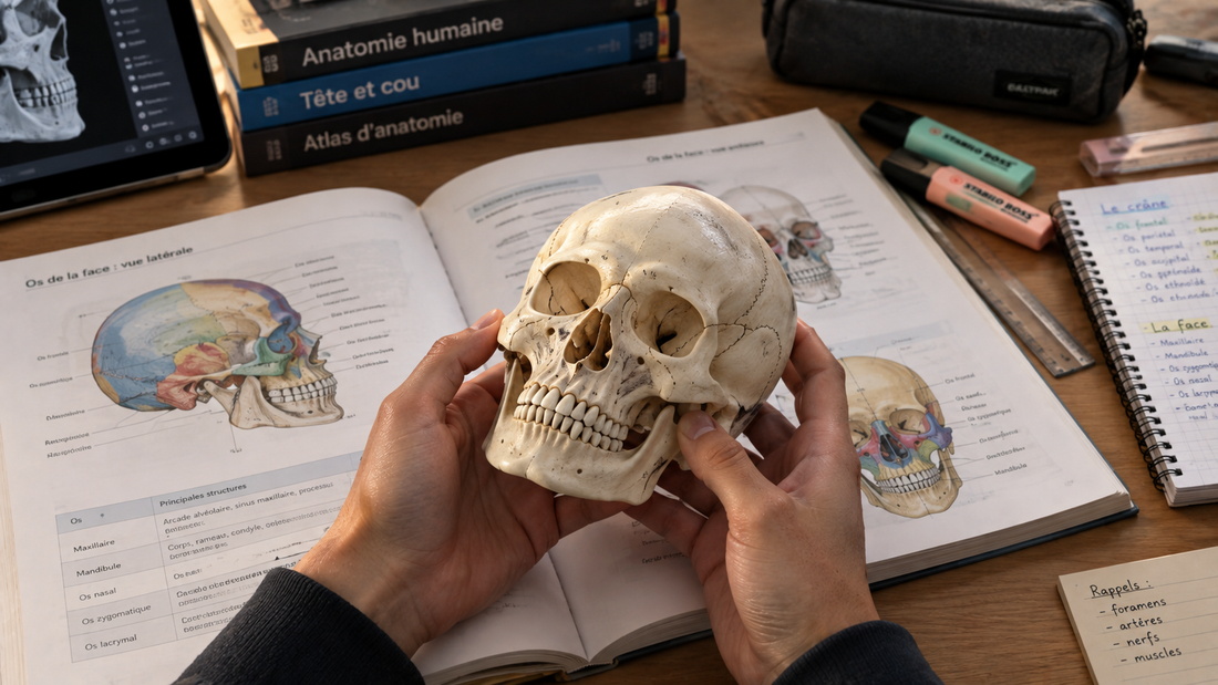 Modèles anatomiques 3D vs Schémas 2D : pourquoi manipuler accélère l'apprentissage